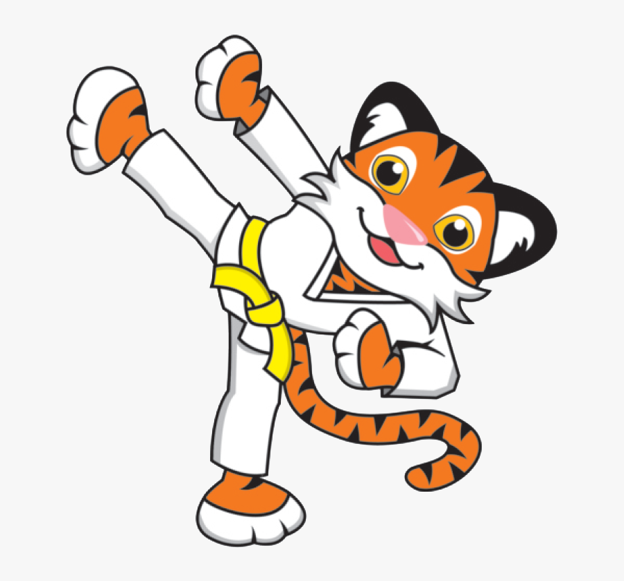 Tiger Health Clip Art - Clip Art Taekwondo Png, Transparent Clipart