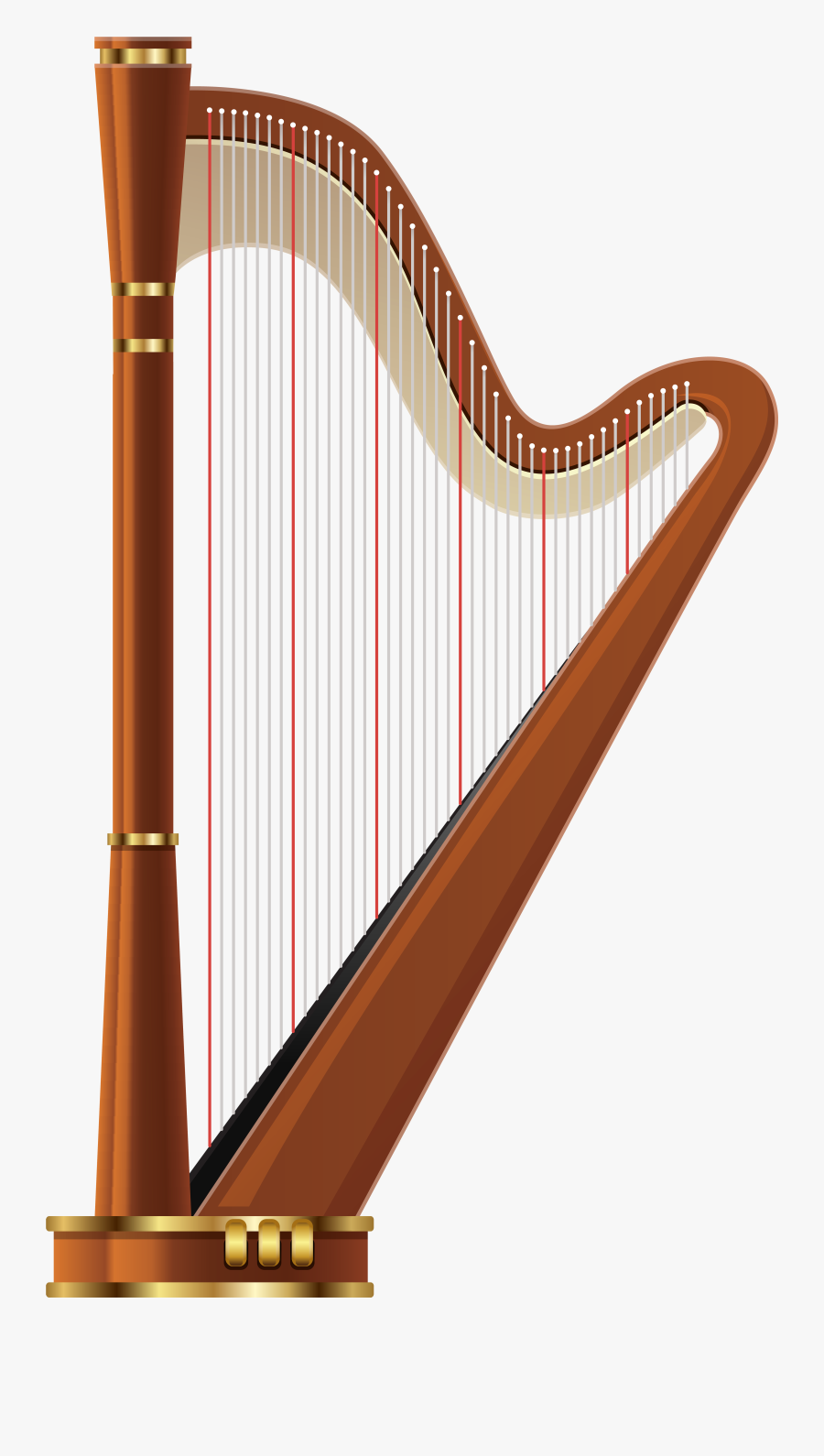 Harp Png, Transparent Clipart
