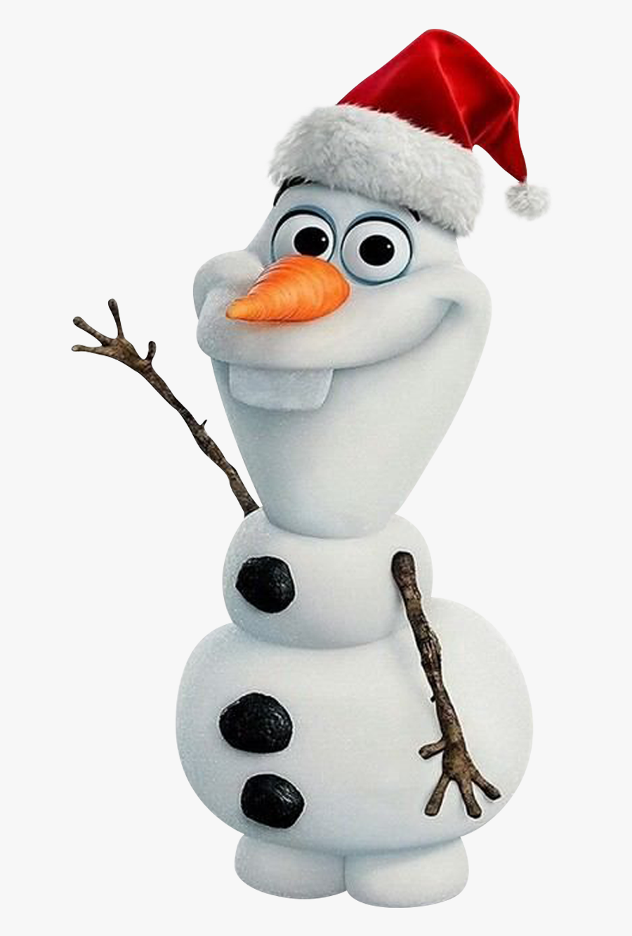 Pic Kristoff Frozen Elsa Quest Olafs Frozen - Olaf In Christmas Hat, Transparent Clipart