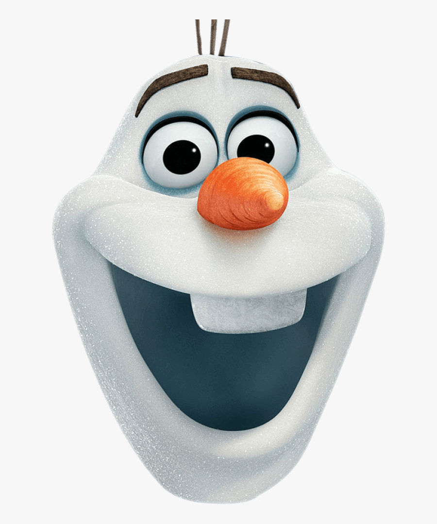 Transparent Olaf Face Clipart - Olaf Png, Transparent Clipart