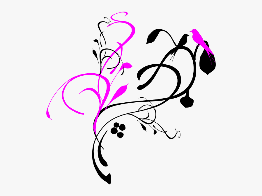 Black And White Wedding Borders, Transparent Clipart