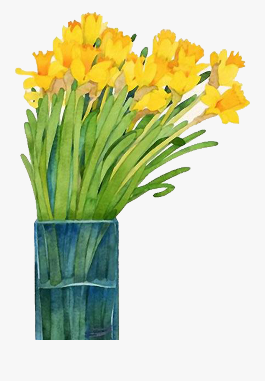 Clip Art Black And White Stock Amaryllis Drawing Christmas - Watercolor Painting, Transparent Clipart