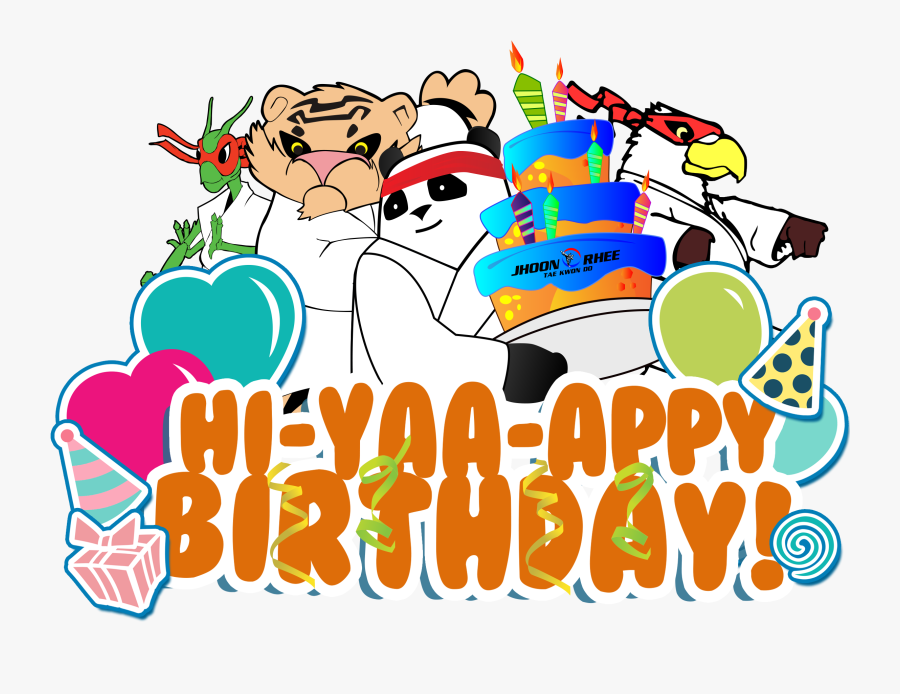 Birthday Party - Taekwondo Birthday, Transparent Clipart