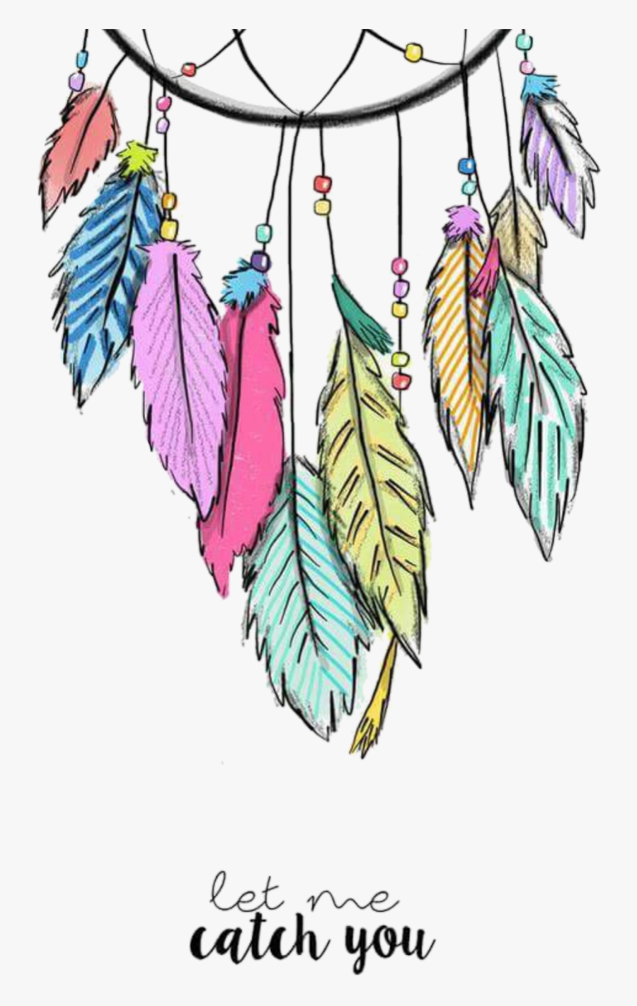 Dreamcatcher Transparent Sticker Tumblr - Dream Catcher, Transparent Clipart