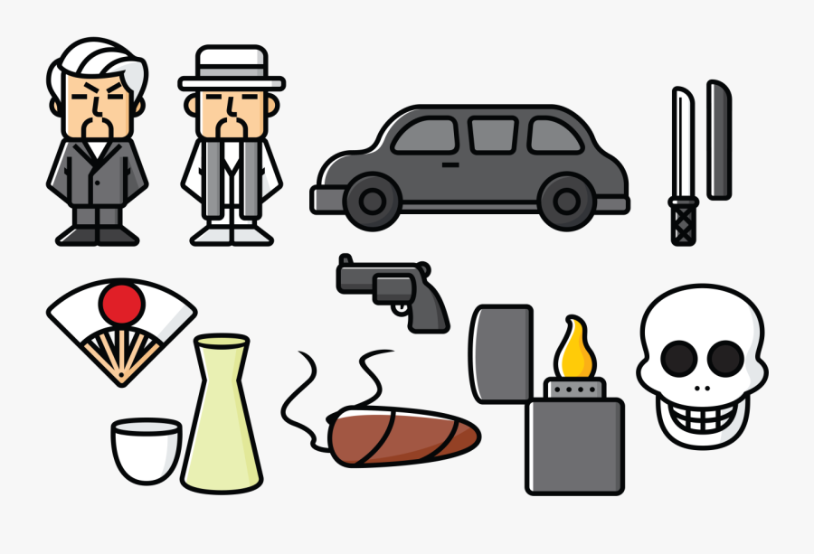 Yakuza, Japans Organized Crime Icons - Yakuza Icon, Transparent Clipart