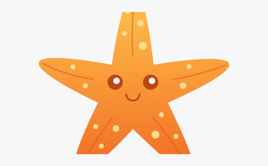 Cute Starfish Clipart, Transparent Clipart
