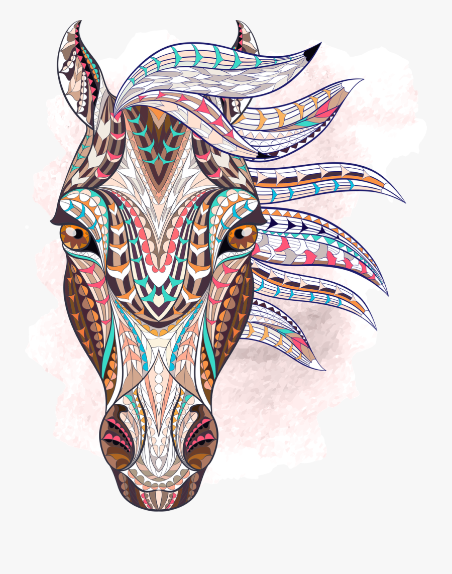 Paso Collection Fino Dreamcatcher Png Free Photo Clipart - Totem Pole Design Horse, Transparent Clipart