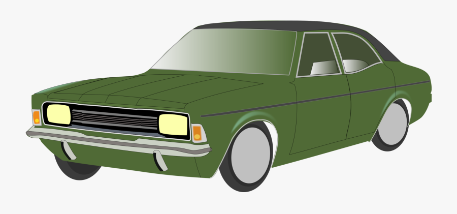 Ford, Automobile, Car, Classic, Green - Car Ford Cartoon Png, Transparent Clipart