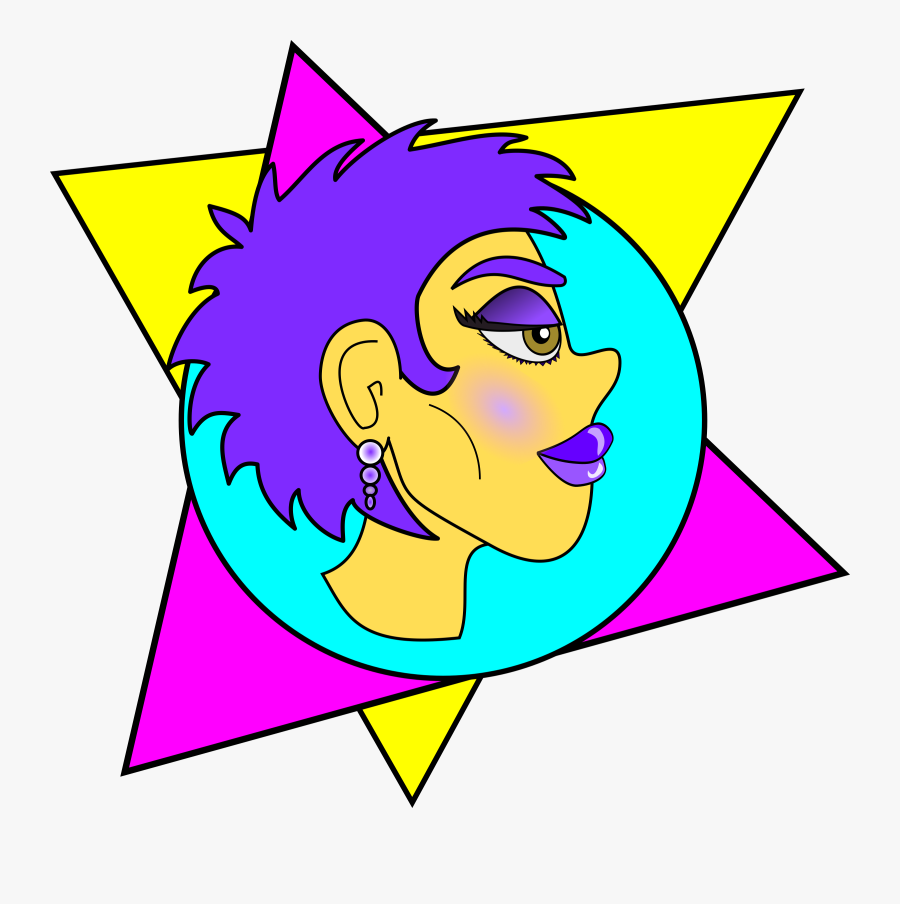 Transparent 1980s Clipart, Transparent Clipart