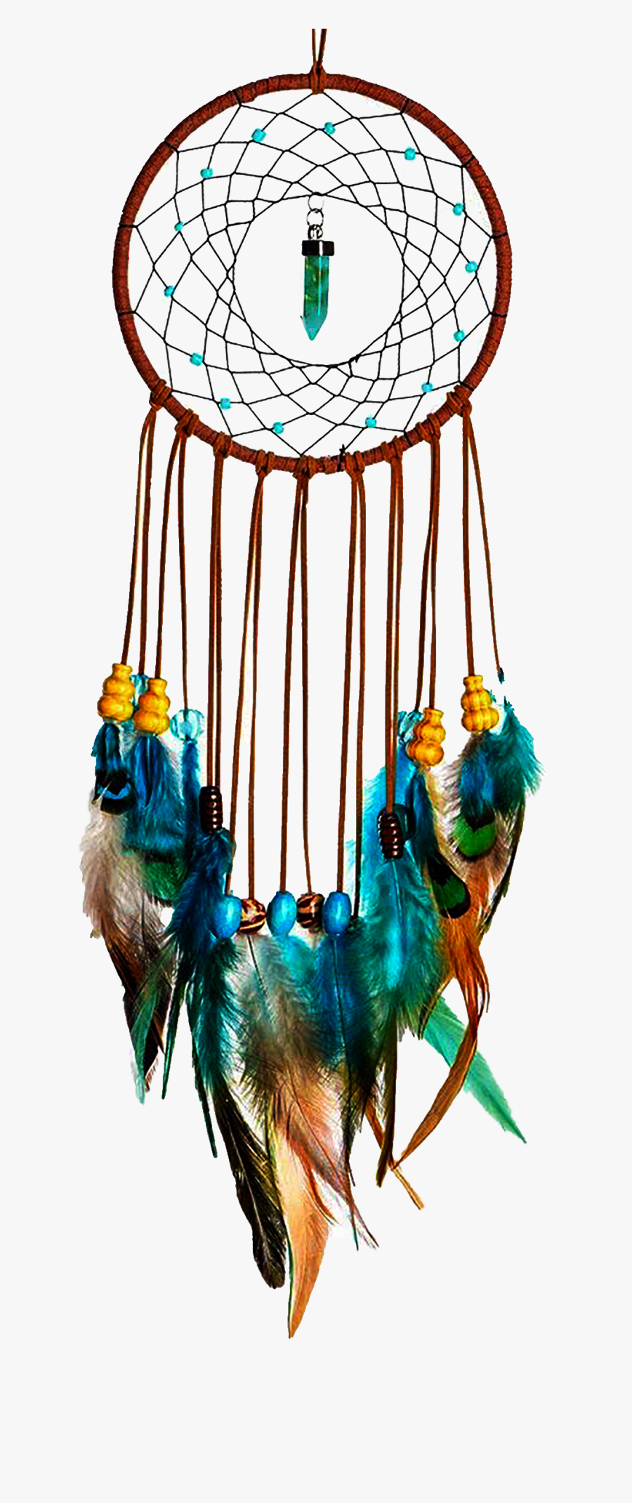Feather Dream Catcher Clipart , Png Download - Dreamcatcher, Transparent Clipart