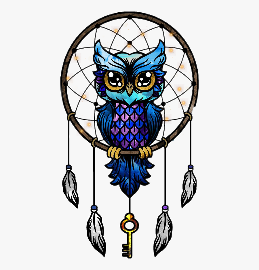 Owl Mandala Dreamcatcher Image Drawing - Buho Imagenes De Mandalas, Transparent Clipart