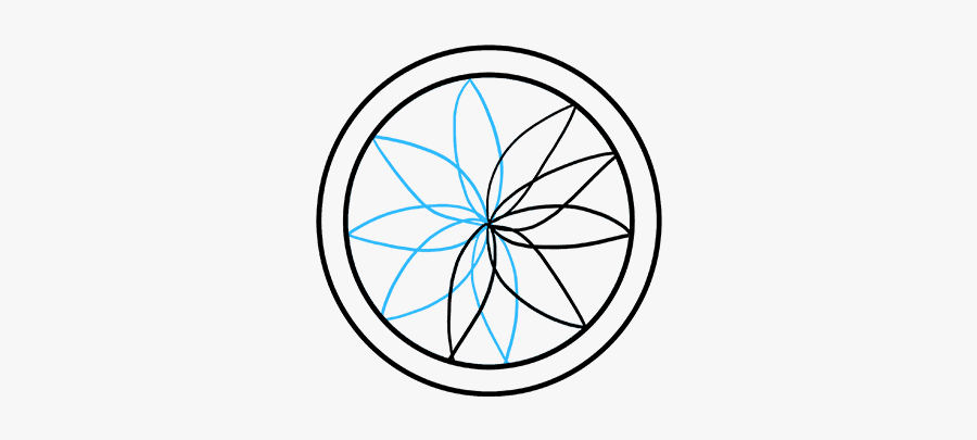 Cool Wood-burning Designs - Step By Step Dream Catcher Drawings, Transparent Clipart