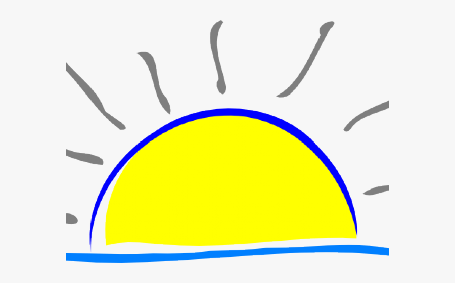 Sunset Clip Art, Transparent Clipart
