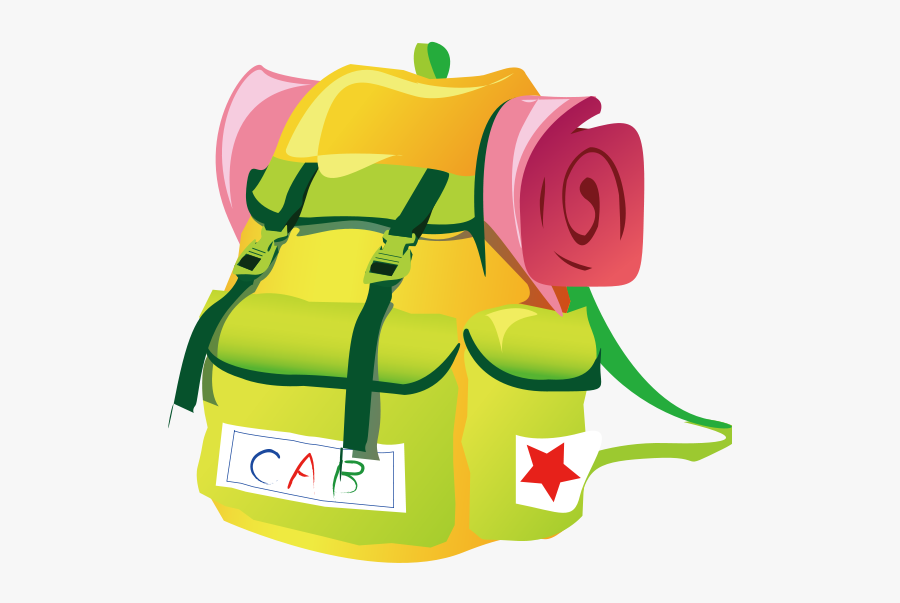 Free Clipart - Travel - Backpack - Vectorsme - Backpack Clipart Png, Transparent Clipart