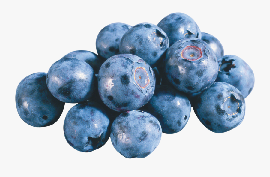 Black Currant And Blueberries, Transparent Clipart
