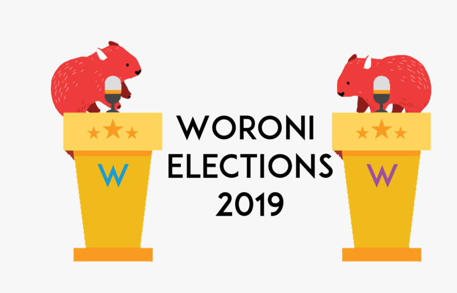 Two Red Wombats At Podiums - Cartoon, Transparent Clipart
