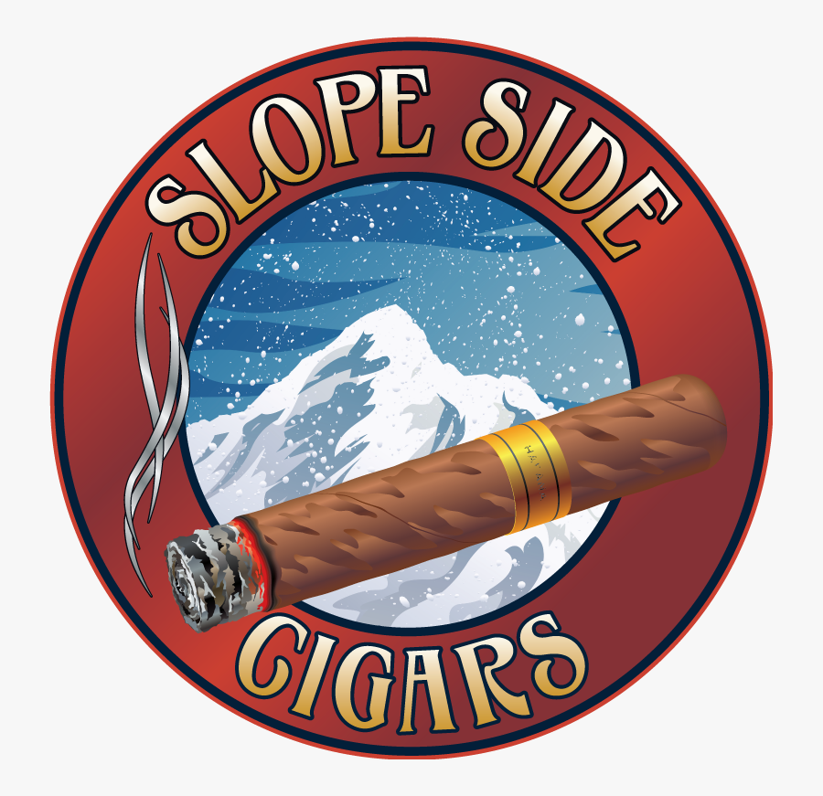 Slope Side Cigars Breckenridge - Circle, Transparent Clipart