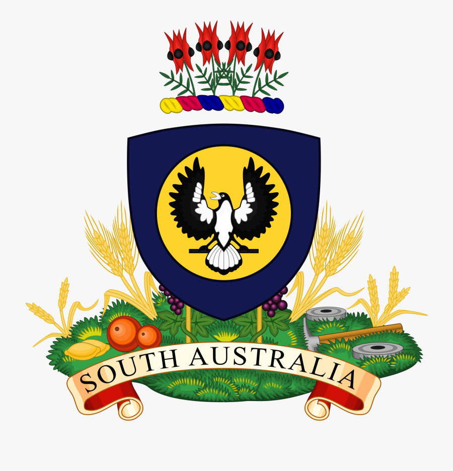 Transparent Elections Clipart - South Australia State Emblem, Transparent Clipart