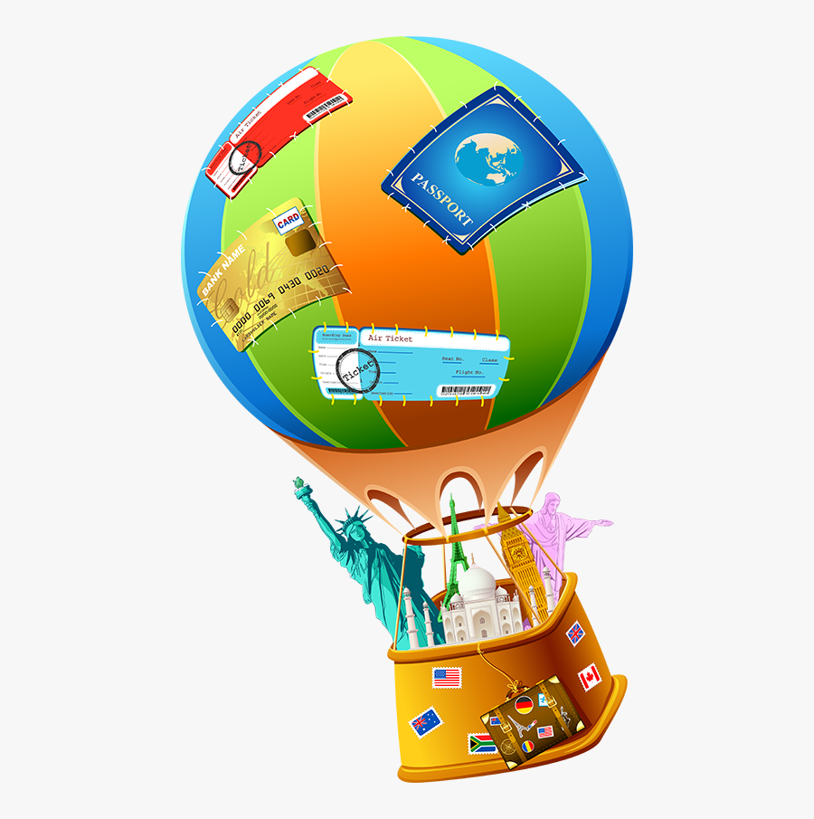 Traveling Clipart Bullet Journal - World Facts And Figures 1 Flying High, Transparent Clipart