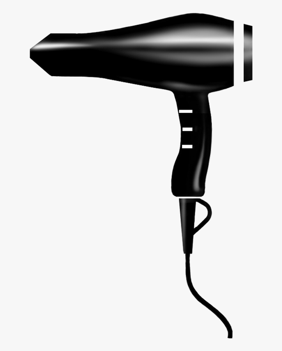 Hair Dryer Drawing - Blow Dryer Vector Png, Transparent Clipart