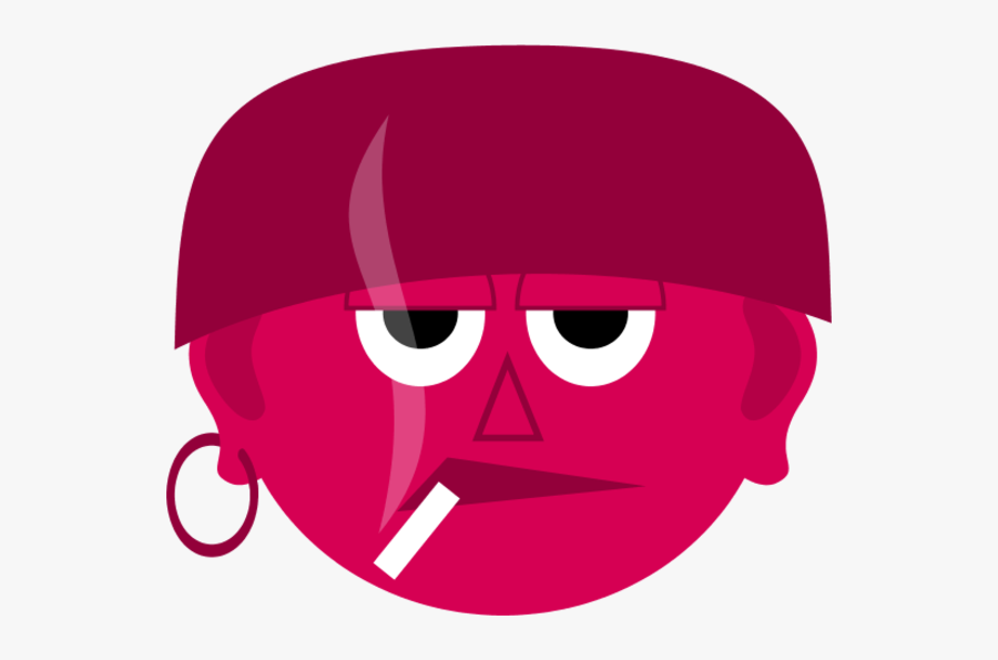 Transparent Smoking Clipart - Bad Guy, Transparent Clipart