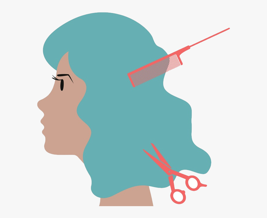 Hair Cutting And Styling Icon Clipart , Png Download - Icones Para Salao De Beleza, Transparent Clipart