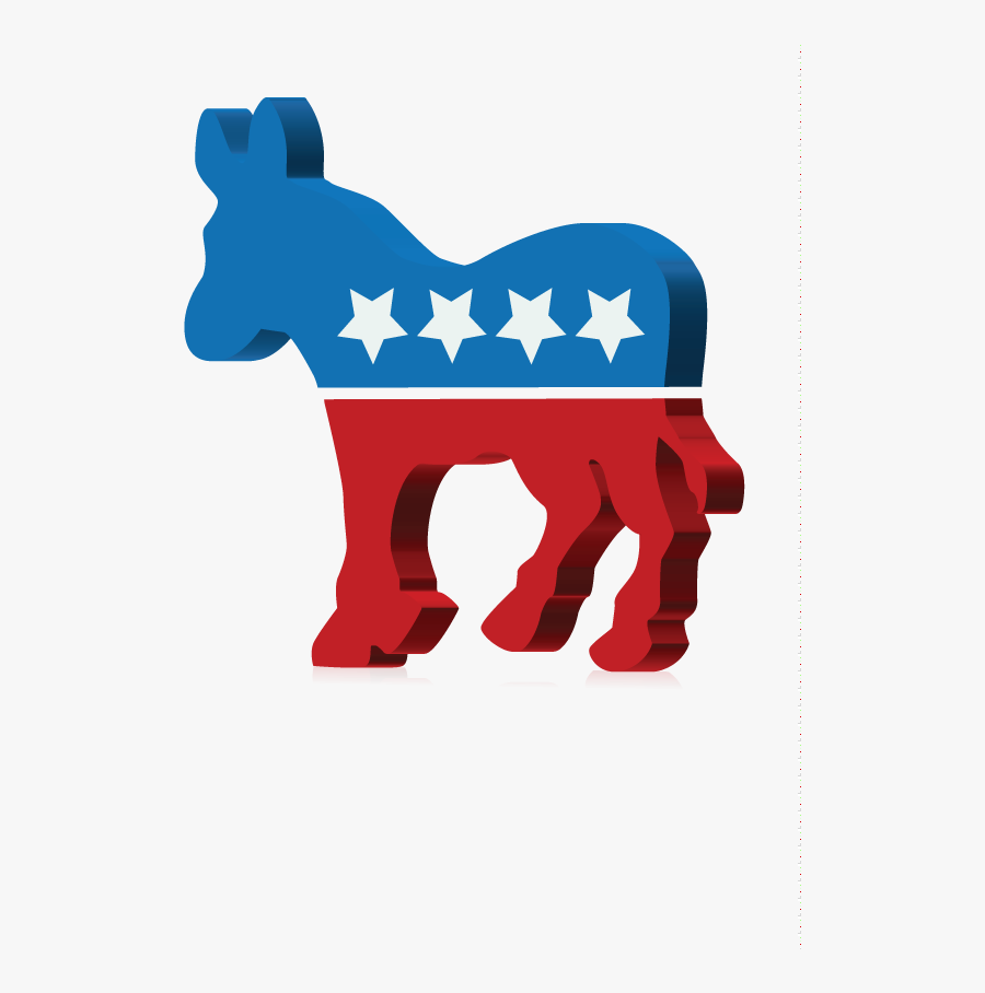 Transparent Democrat Clipart - Symbol For Each Political Party, Transparent Clipart