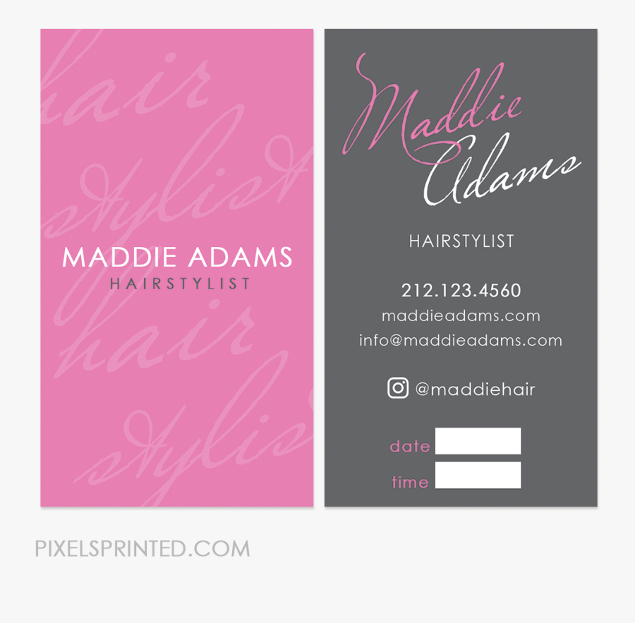 Clip Art Hairstylist - Calligraphy, Transparent Clipart