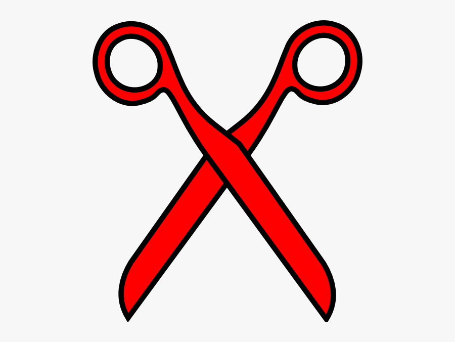Scissors Clip Art - Red Scissors Clipart, Transparent Clipart