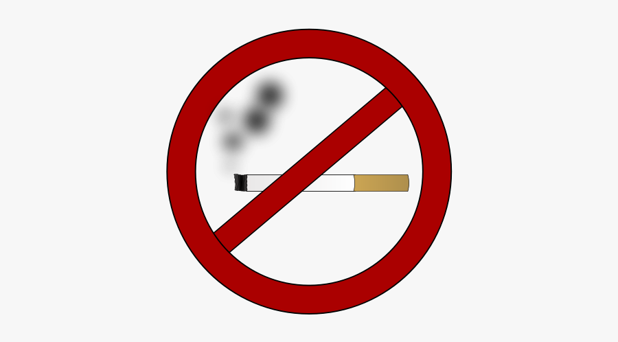 Safety Signs No Smoking, Transparent Clipart