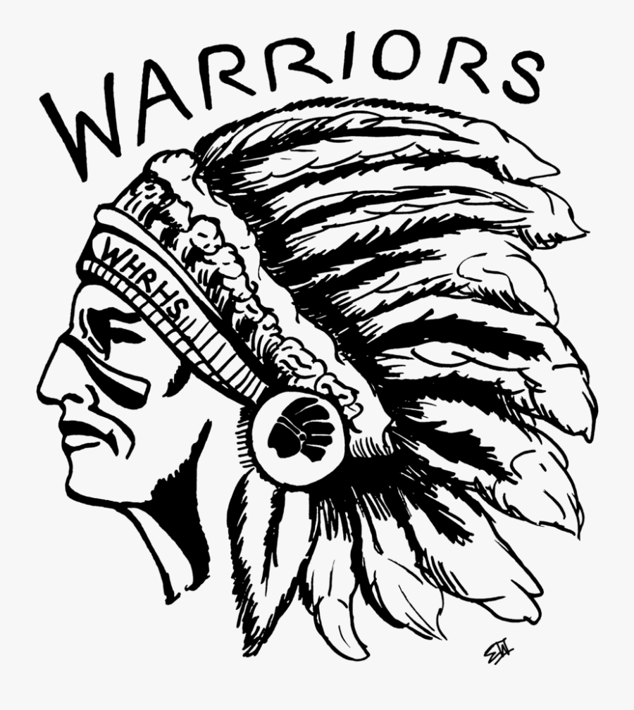 Clip Art Indian Warrior Head - Warrior Head, Transparent Clipart