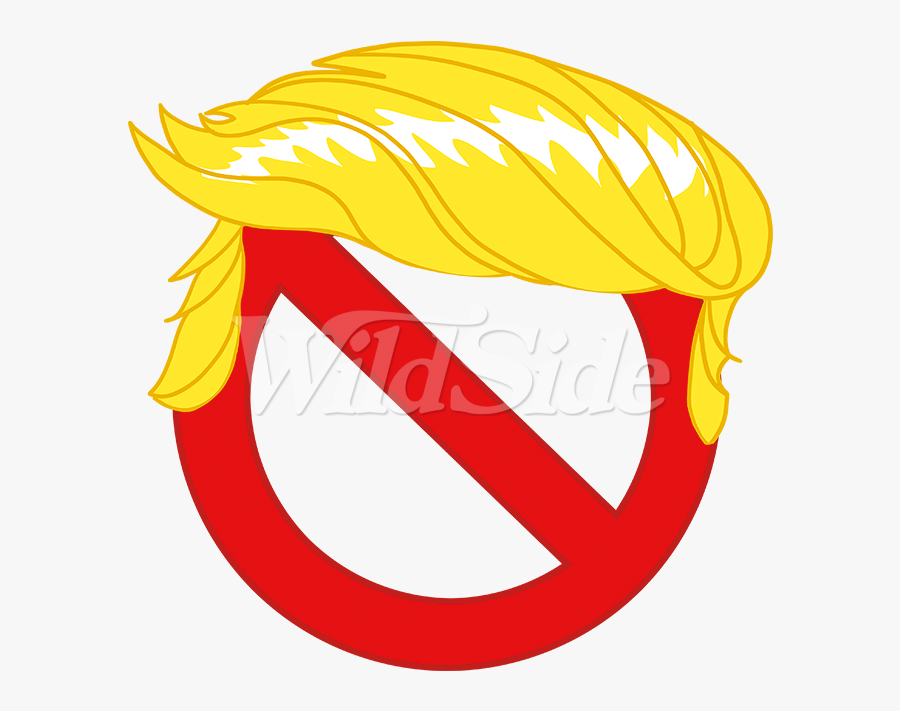 Trump Hair With "no - No Trump Hair Logo, Transparent Clipart