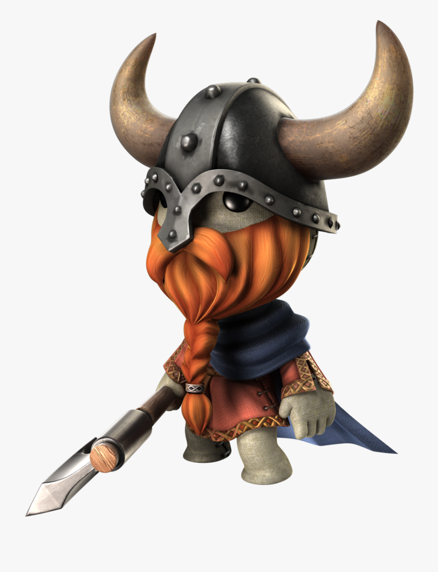 Pictures Of Viking Warriors - Little Big Planet Viking, Transparent Clipart