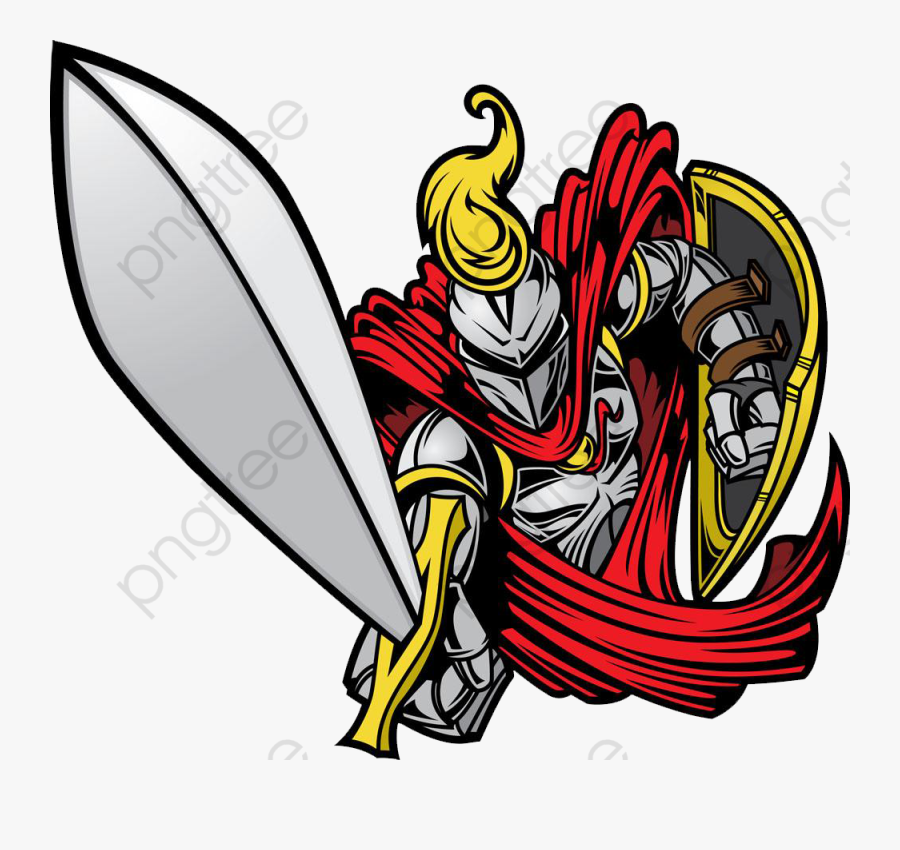 Roman Warrior - Kartun Knight Png, Transparent Clipart