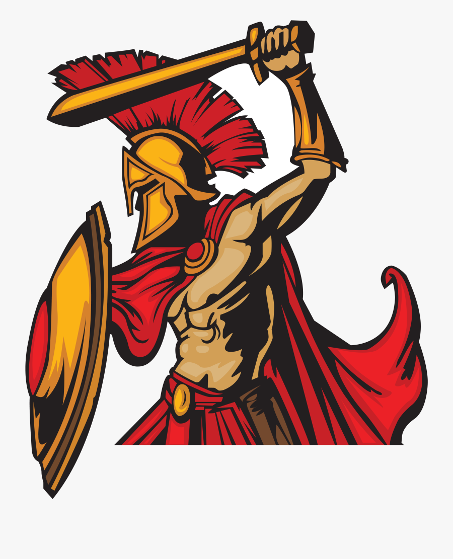 Spartan Army Warrior Clip Art - Warrior Clipart, Transparent Clipart