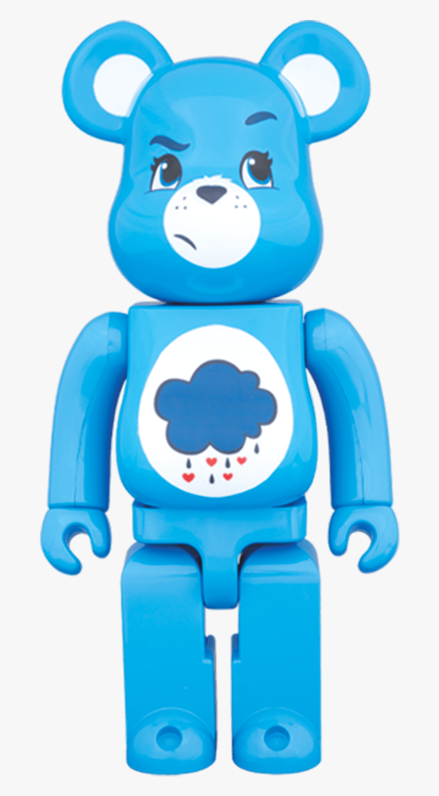 [email Protected] 400% Care Bears Grumpy Bears Clipart - Care Bear Bearbrick, Transparent Clipart