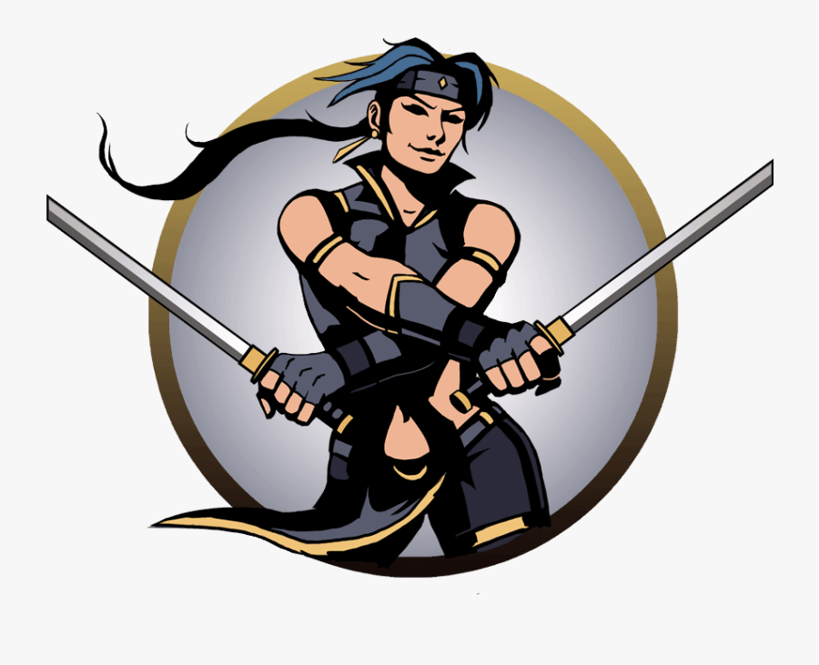 Shadow Warrior Clipart Woman - Shadow Fight 2 Arrow, Transparent Clipart