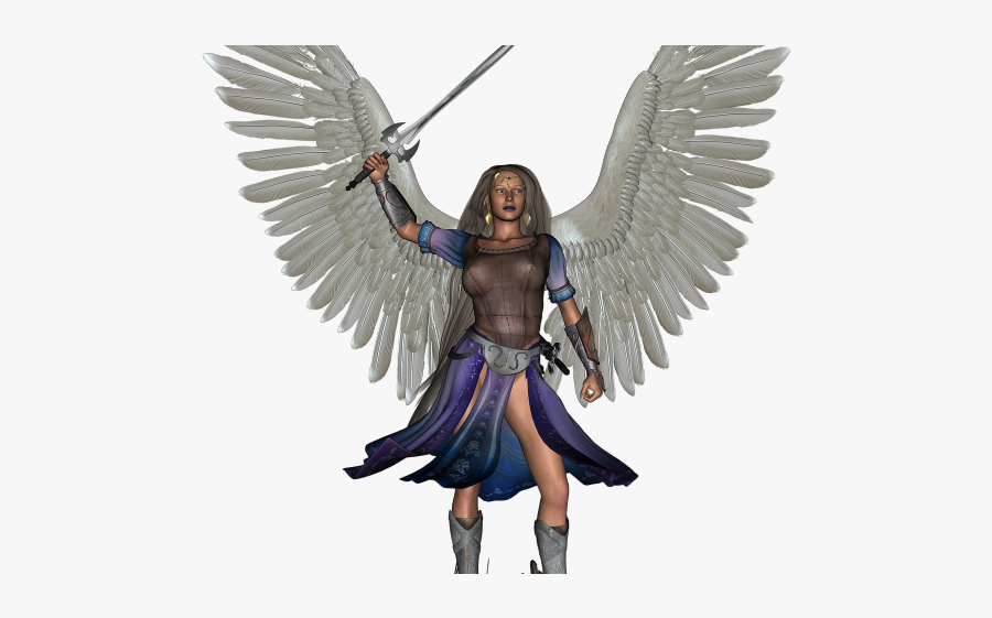 Anjo Guerreiro Png, Transparent Clipart