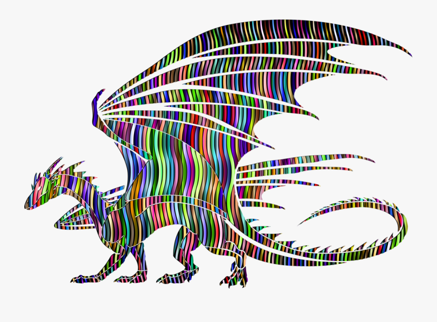 Transparent Chinese Clipart - Black And White Dragon, Transparent Clipart