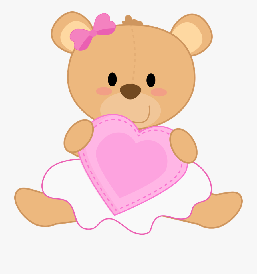 Pin By Irin A - Desenho De Ursinho Para Menina, Transparent Clipart
