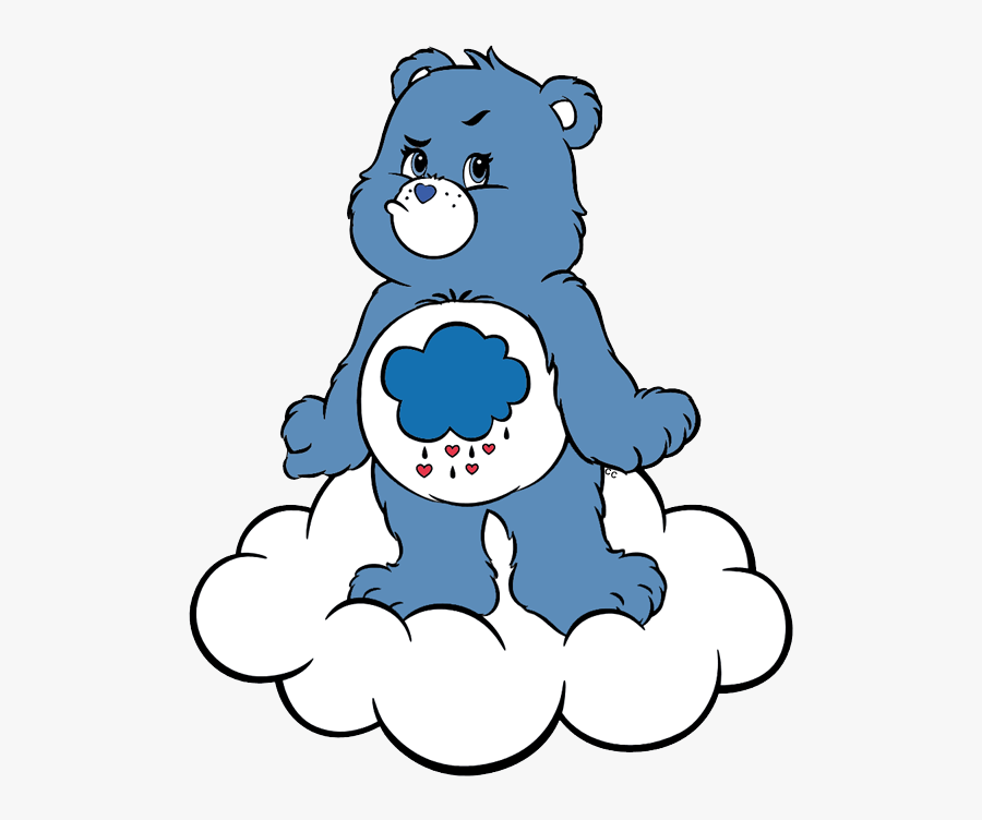 Care Bears And Cousins Clip Art Images - Blue Care Bear Cartoon, Transparent Clipart