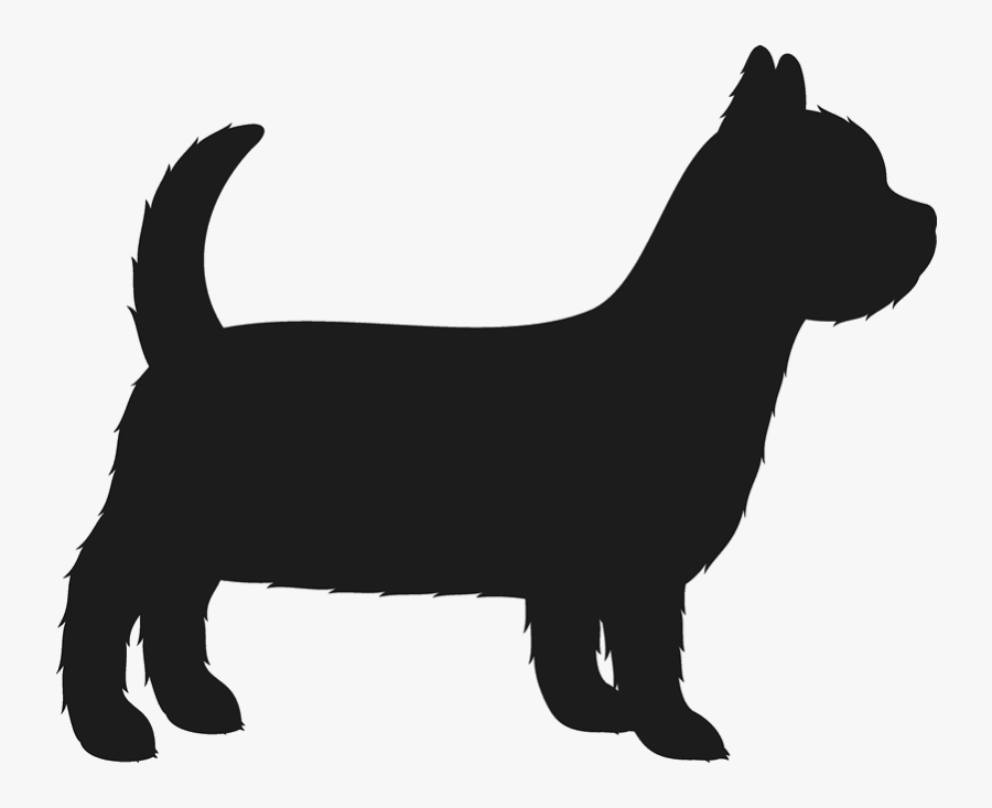 Yorkshire Terrier Stamp Dog, Cat Amp Fur Baby Stamps - Yorkshire Terrier Silhouette, Transparent Clipart