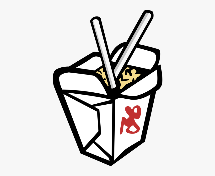 Chinese Cuisine Take Out Eating Drawing Food Cc0 - Chinese Food Clipart, Transparent Clipart