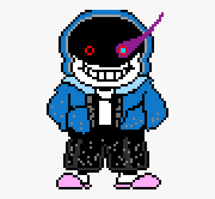 Murder/dust Sans Sprite - Sans Pixel, Transparent Clipart
