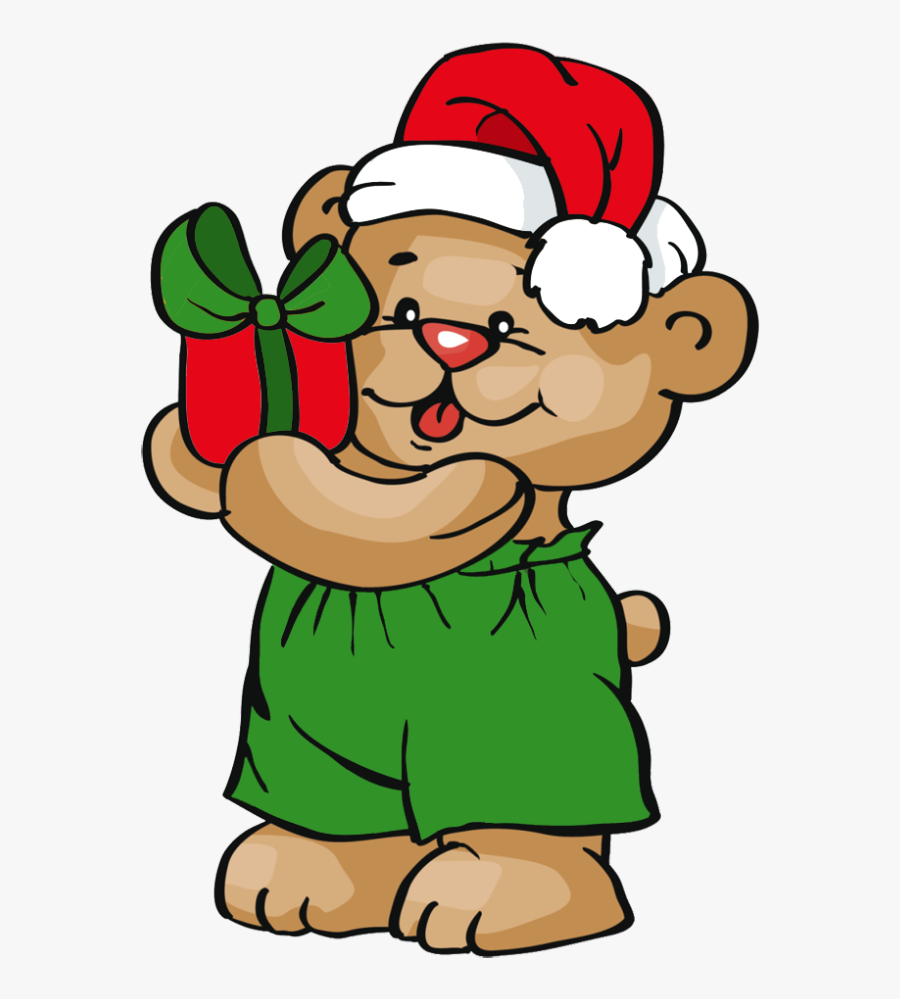 Christmas Teddy Bears Clip Art - Cute Teddy Bear Clipart Christmas, Transparent Clipart