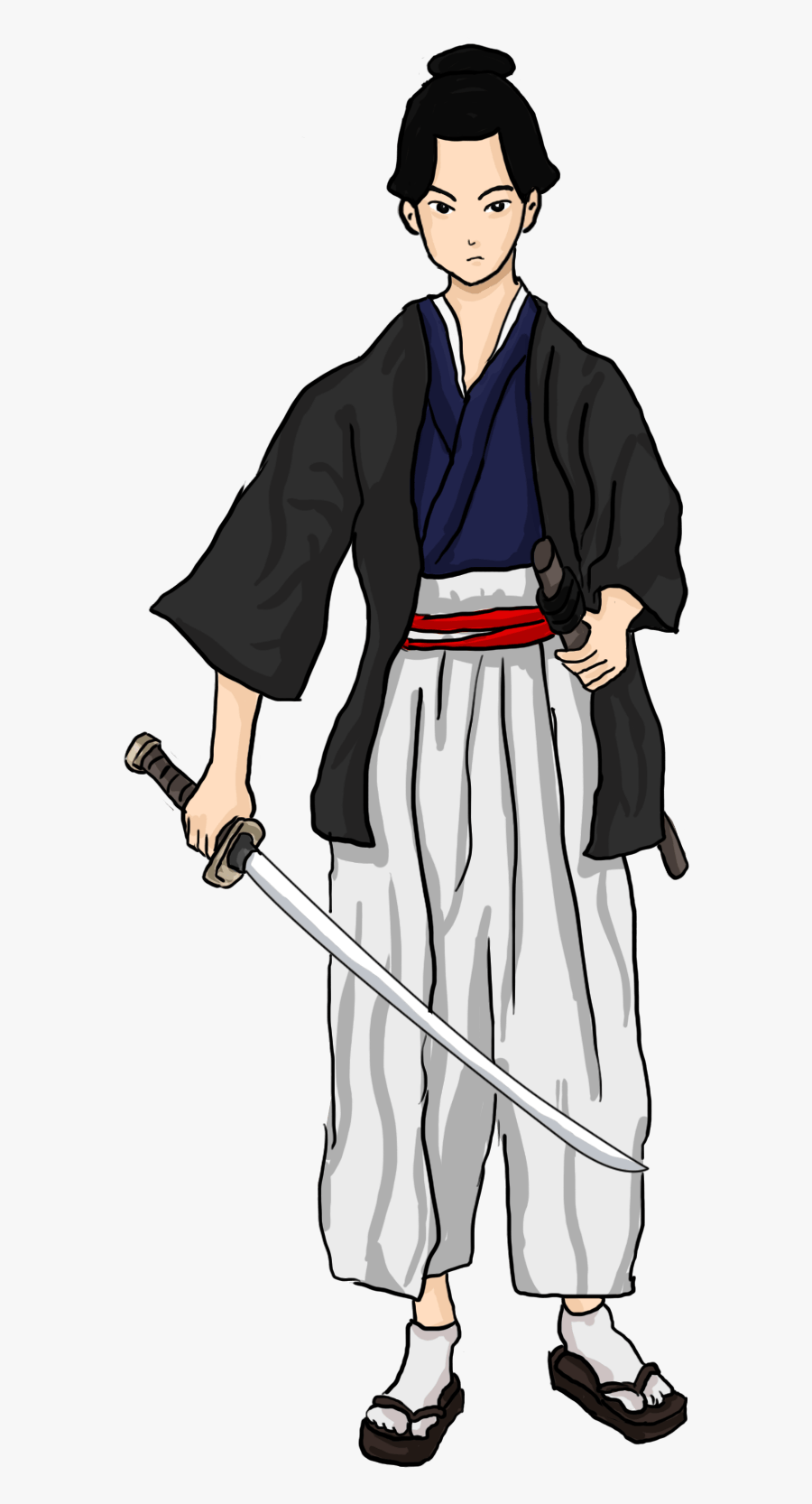 Samurai Clip Art - Japanese Samurai Clipart, Transparent Clipart