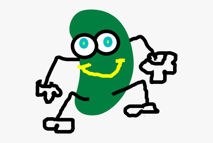 Green Jelly Beans Cartoon, Transparent Clipart