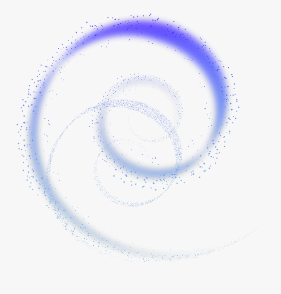 Clip Art Pixie Dust Background - Circle, Transparent Clipart