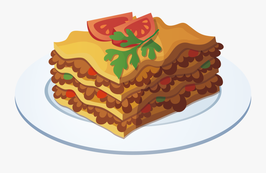 Transparent Desserts Clipart - Lasagna Clipart, Transparent Clipart