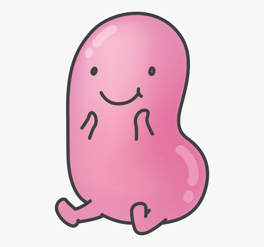 Jelly Bean Clipart Student - Cartoon Jelly Bean Character, Transparent Clipart